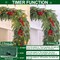 6Ft by 10 Inch Thicker Real Touch Cedar Garland with 30 Warm Lights (Real Touch Cedar Garland)